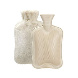 white hot water bottle warmer