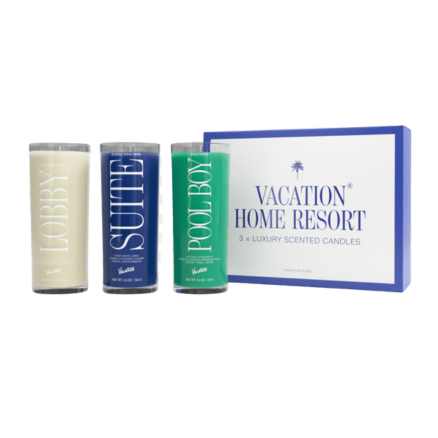 Vacation Inc. Home Resort Three Candle Set