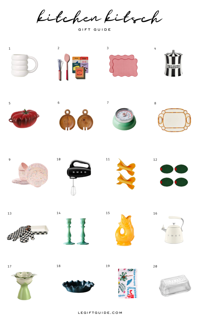 kitchen kitsch gift guide